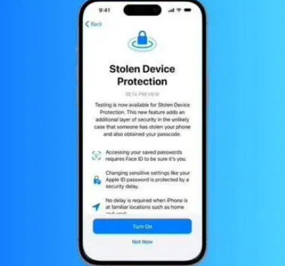 龙文苹果授权维修店分享被盗设备保护功能开启方法 