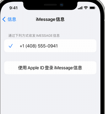 龙文apple维修iPhone上无法正常发送iMessage信息 