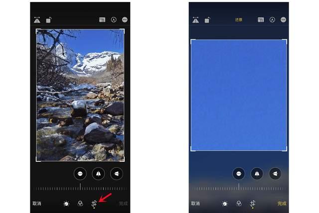 龙文苹果手机维修分享iPhone手机如何使用裁剪功能隐藏照片 