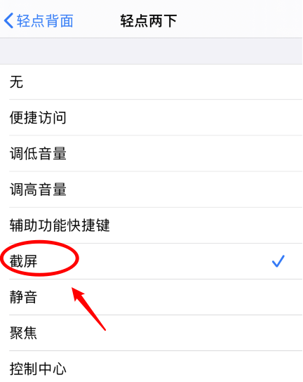 龙文苹果手机维修分享iPhone12如何启用双击截屏 