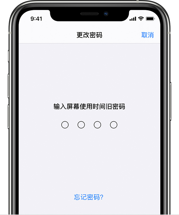 龙文苹果手机维修分享iOS 14 忘记屏幕使用时间密码怎么办 